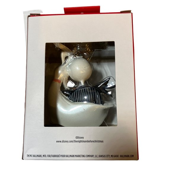 Hallmark The Nightmare Before Christmas Jack Skellington Zero Christmas Ornament - Picture 7 of 10